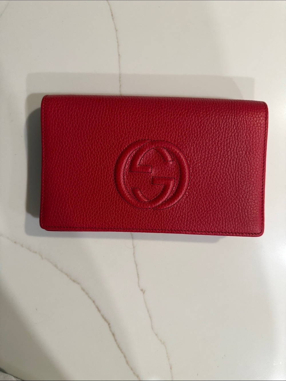 Gucci soho leather crossbody bag